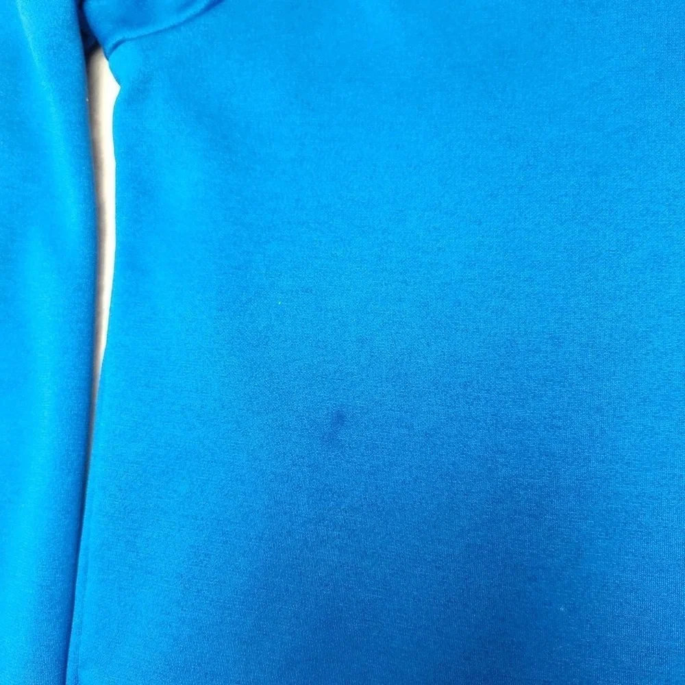 Nike Sweatshirt‎ Mens S Blue 1/4 Zip Pullover Mock Neck Dri-FIT CU6217-480
